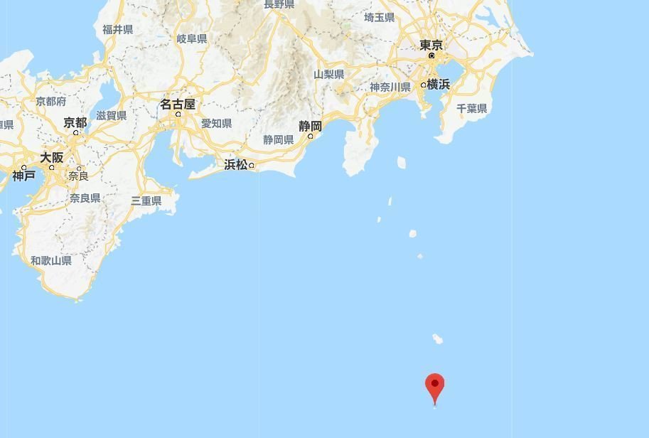 地図　青ヶ島