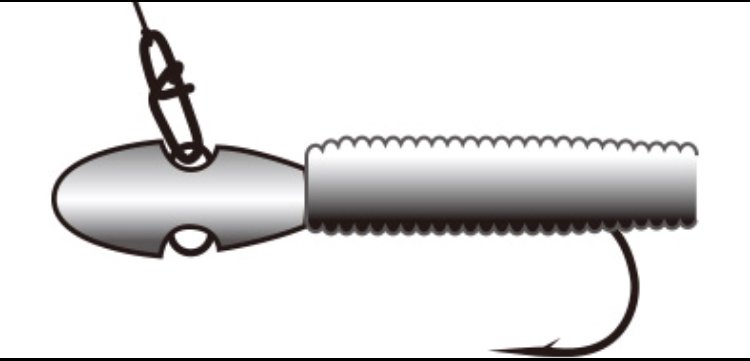 ジグヘッド イラスト