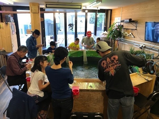 釣り堀　カフェ