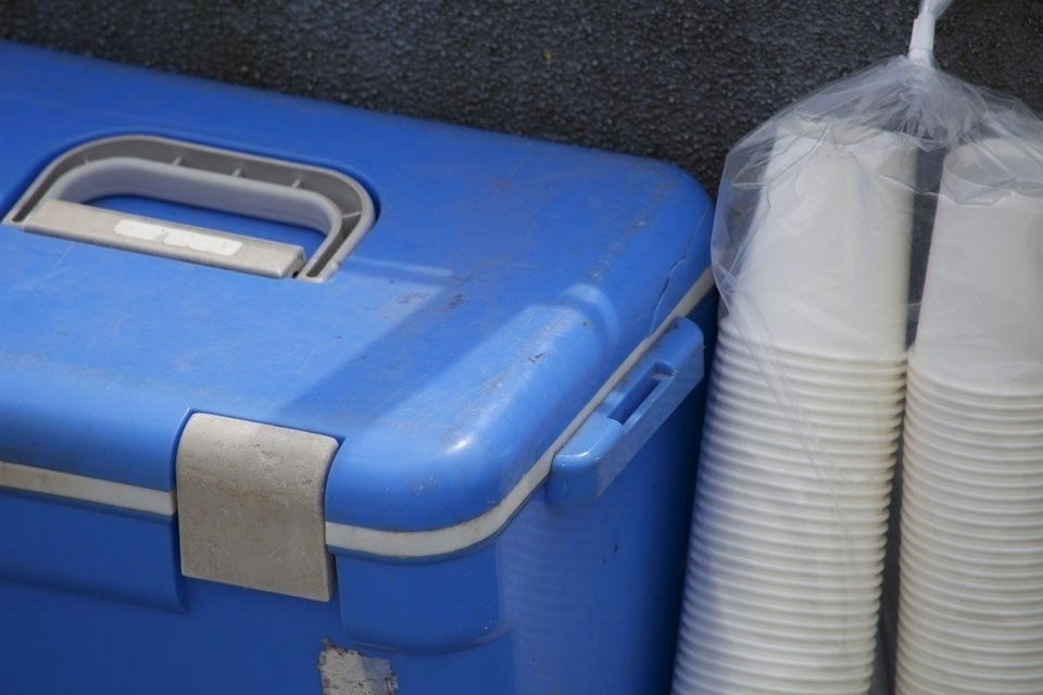 クーラーボックス　写真