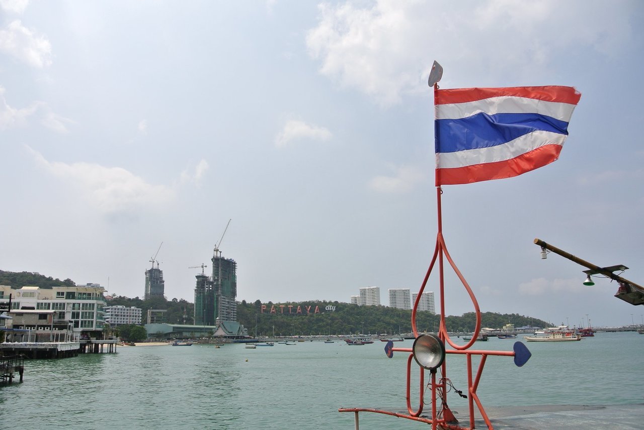 タイの国旗の写真