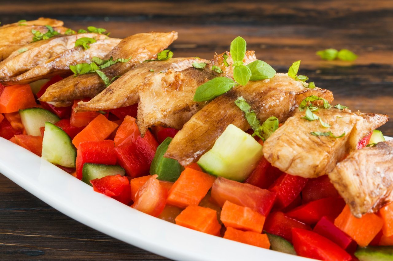 ティラピア料理の写真