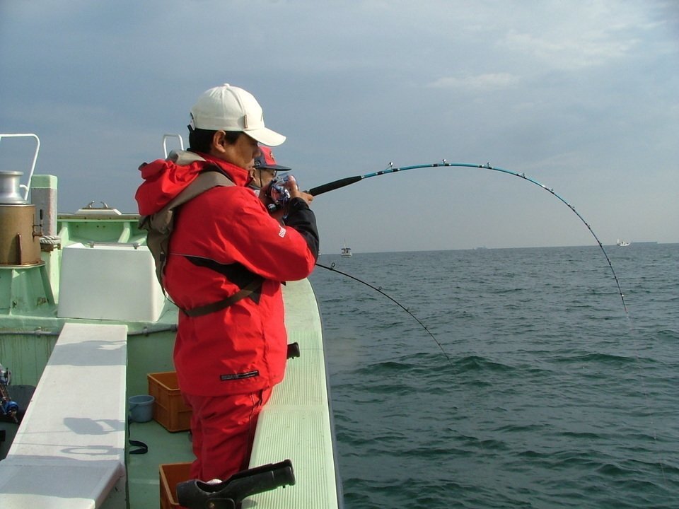釣り　釣り人　写真
