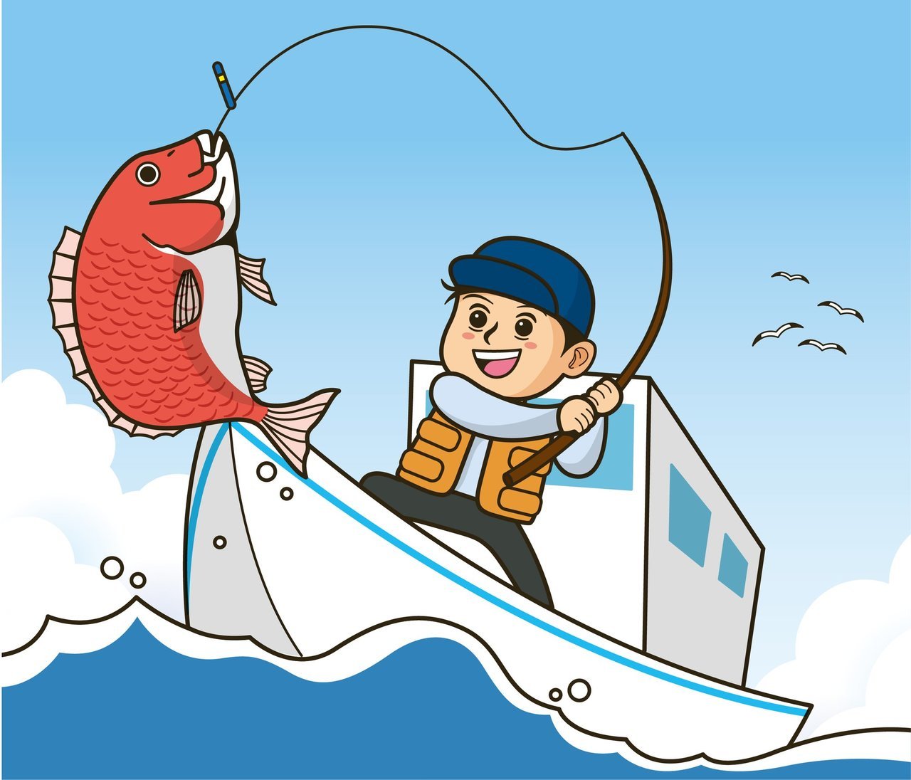 釣り人　釣行　写真