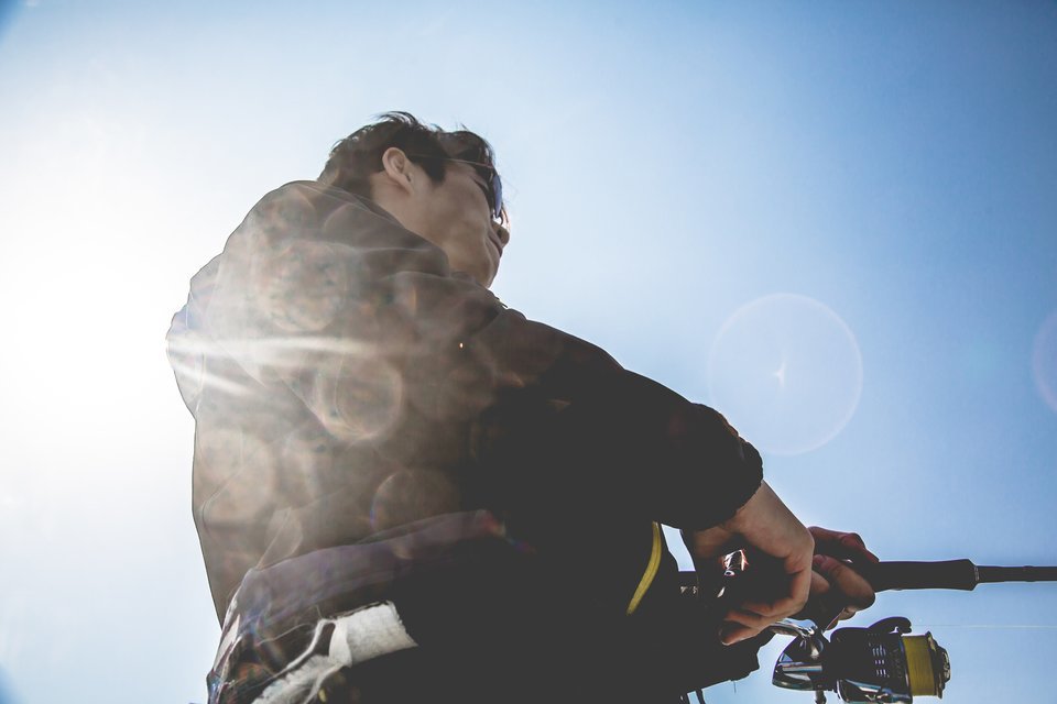 釣り人 写真 釣り