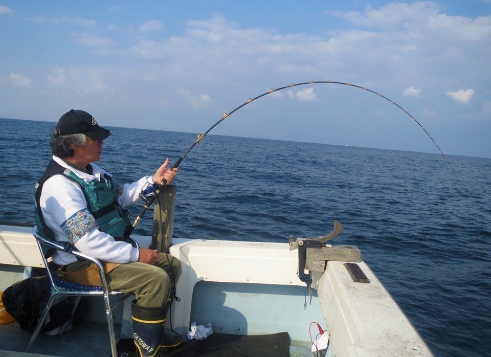 釣り　男性　写真