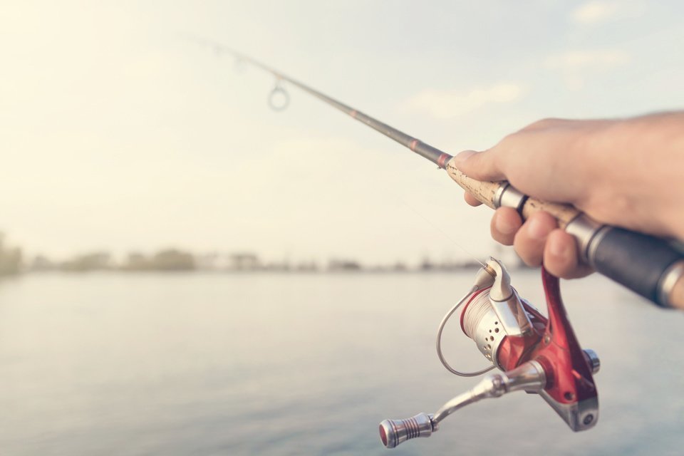 ロッド　リール　写真