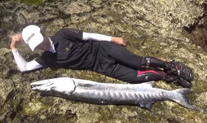 恐竜並みの鋭い歯を持つ魚・バラクーダとのファイトが激アツ大興奮！140cmの怪魚を釣り上げた一部始終を映像でご紹介します！ | sotoshiru  (ソトシル)