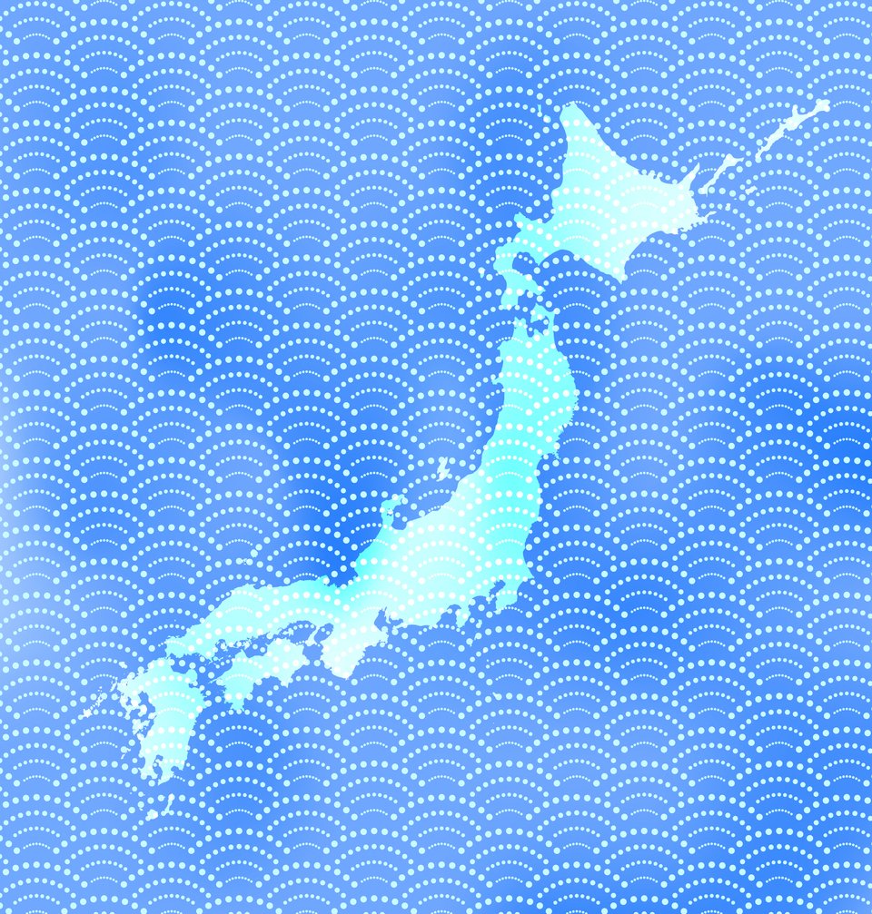日本地図　海　画像