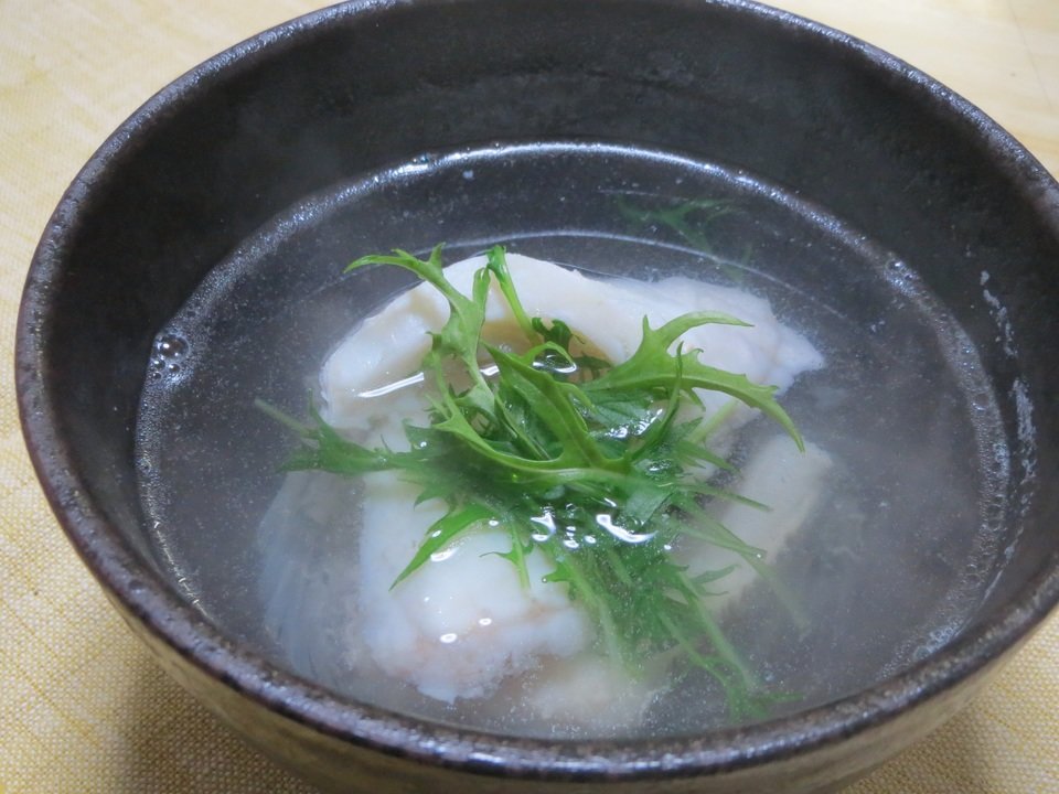 シロダイ 潮汁 料理 写真