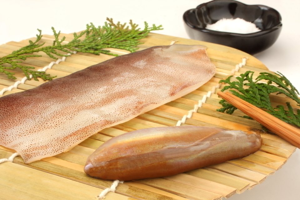 イカ　イカワタ　写真