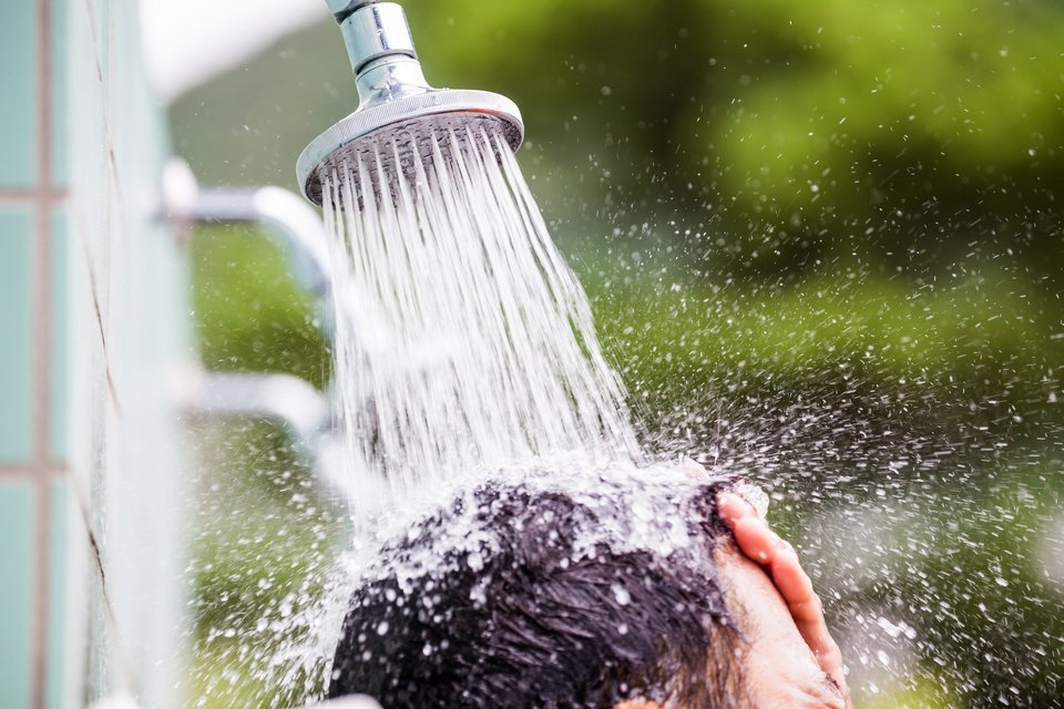 シャワー　写真