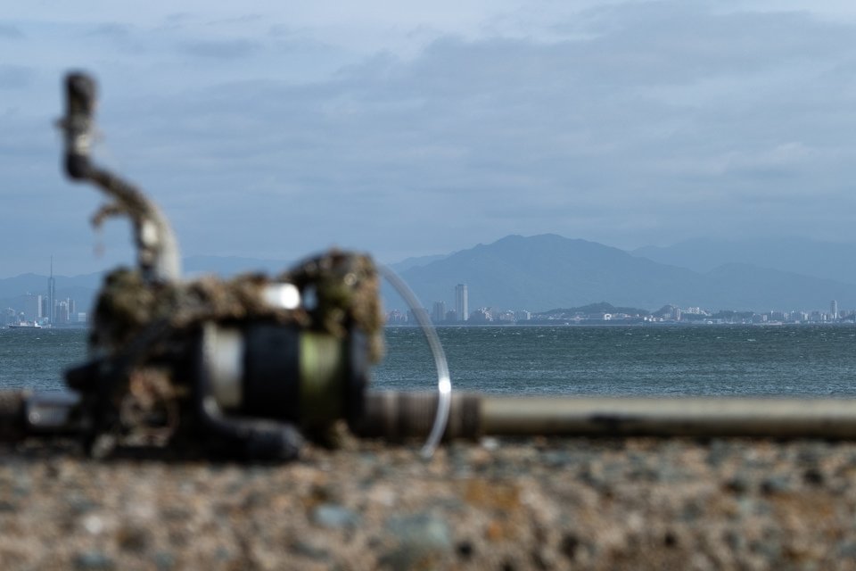 リール 海 写真