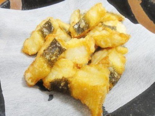 カレイ　フライ　写真
