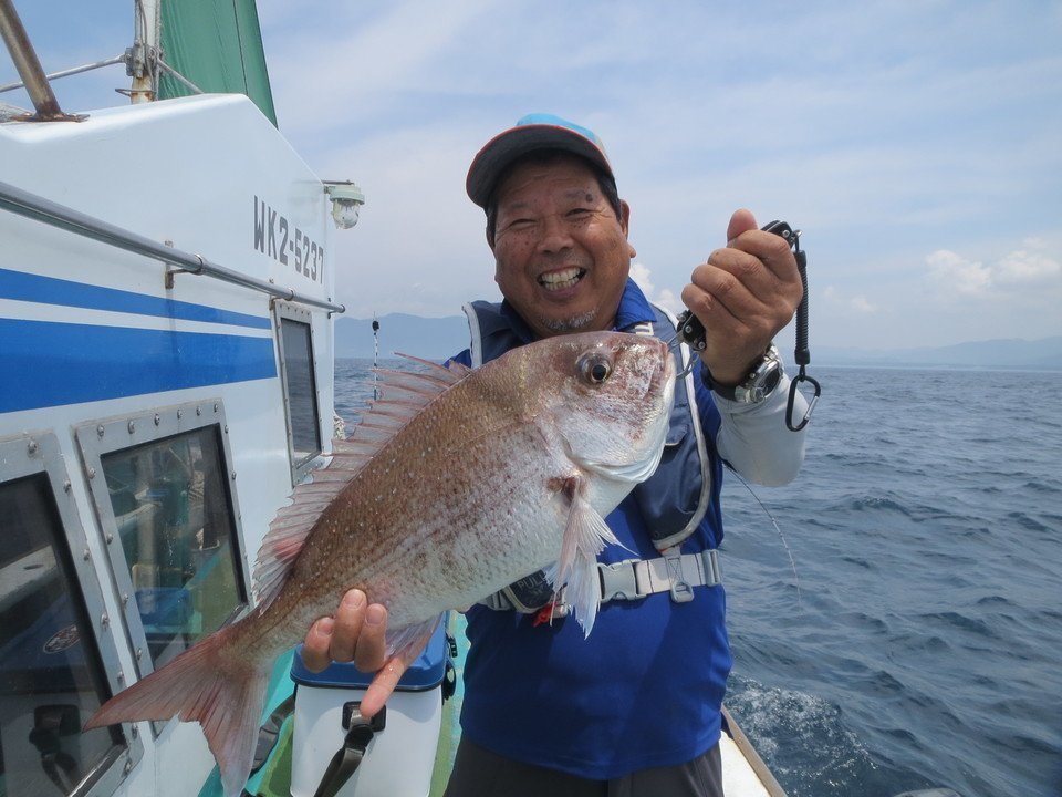 マダイ　男性　写真