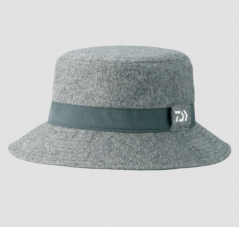 ポケッタブルウールハットDC-62008Wは2018年新発売の収納出来てしまう釣り専用ハット！再生ウールを使用したエコな防寒仕様！
