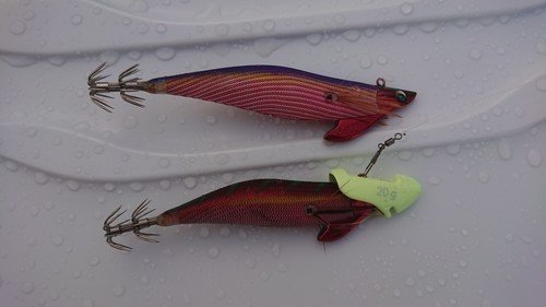 エギ　仮面シンカー　写真