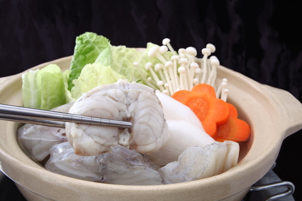 ふぐ　てっちり鍋