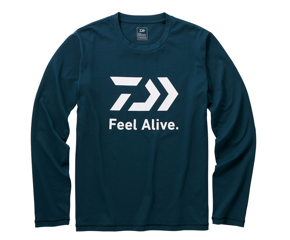 ロングスリーブFeel Alive TシャツDE-82009は2019年新発売のロングスリーブシャツ！さまざまなシチュエーションで使える！