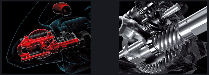 リールギアの写真