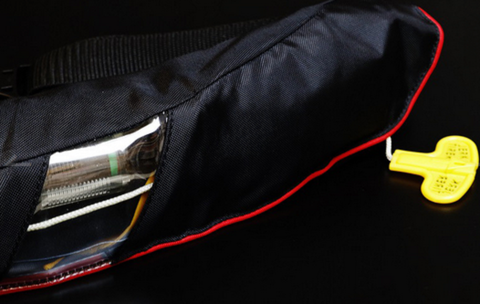 自動膨張式ライフジャケットJK5520RSは2019年新発売のウエストベルトタイプ救命胴衣！