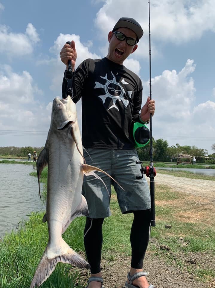 バサルCAで釣り上げた怪魚の写真