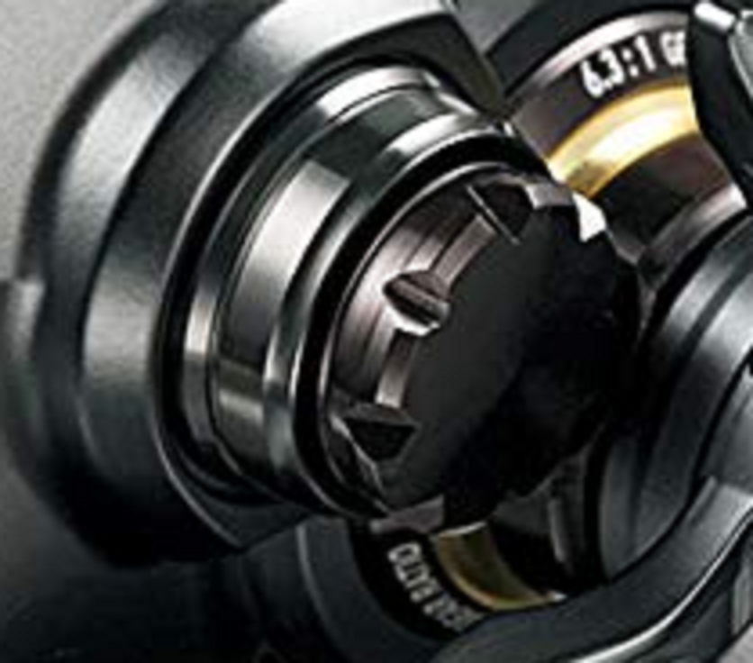 メカニカルブレーキノブのアップ写真