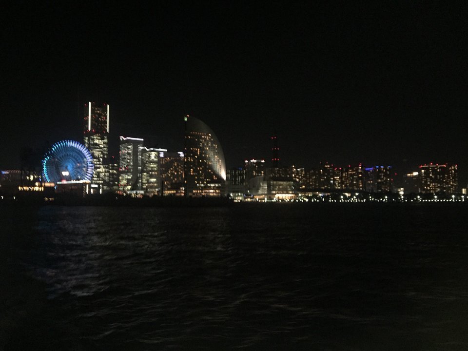 夜景　海　写真