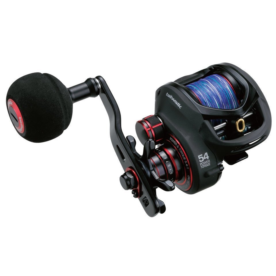 テイルウォークのオクトパスライトのリールの写真