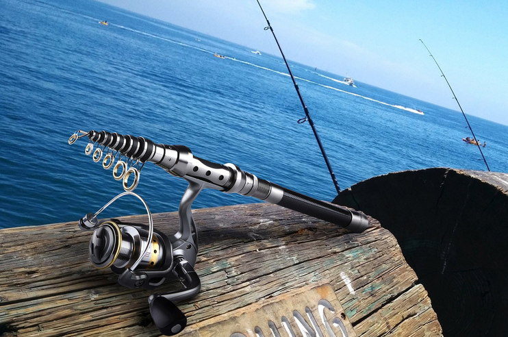 ロッド　リール　写真