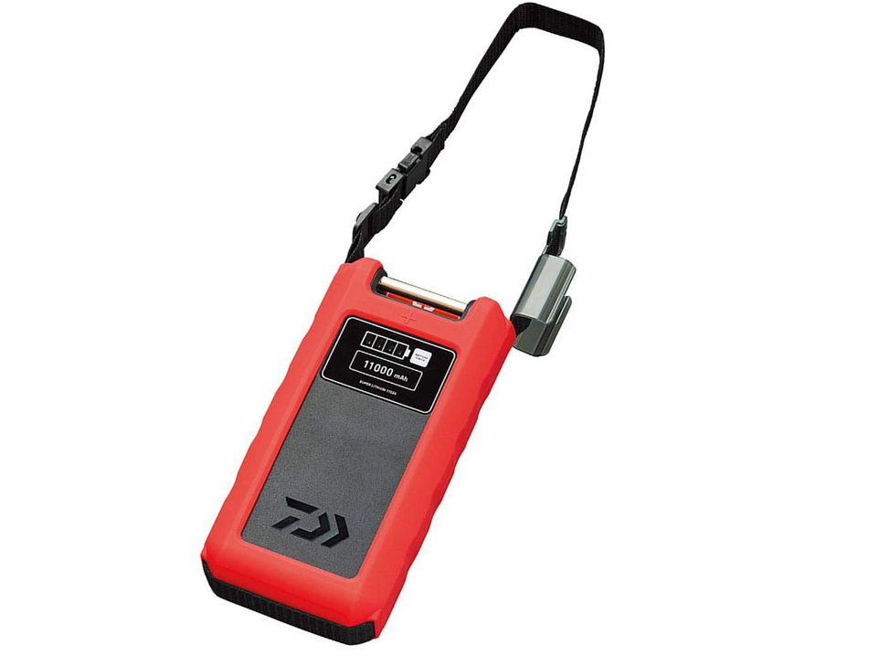 携帯用ストラップ付きバッテリー