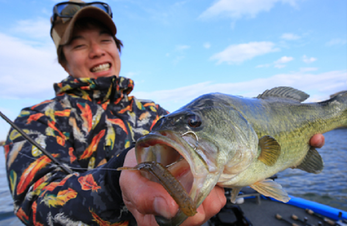 釣り人 魚 写真