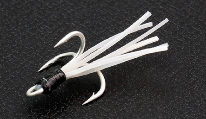 専用のシリコンラバーフック