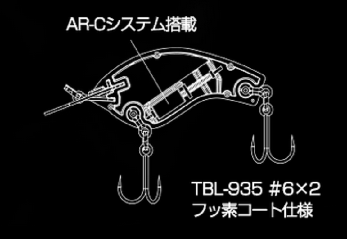 ルアーの詳しい内部構造はこちら