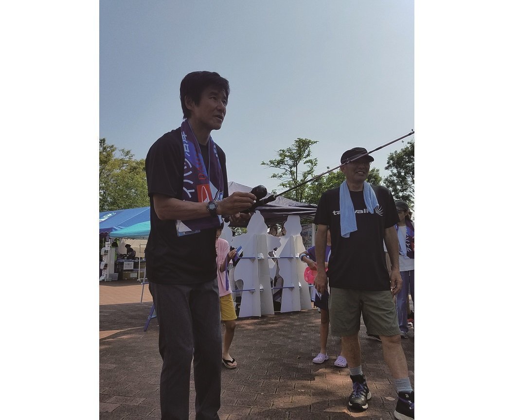 アスルクラロ沼津に所属する中山雅史選手の写真