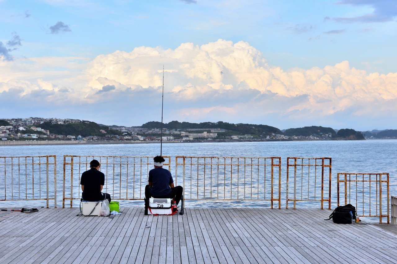 防波堤釣りの写真