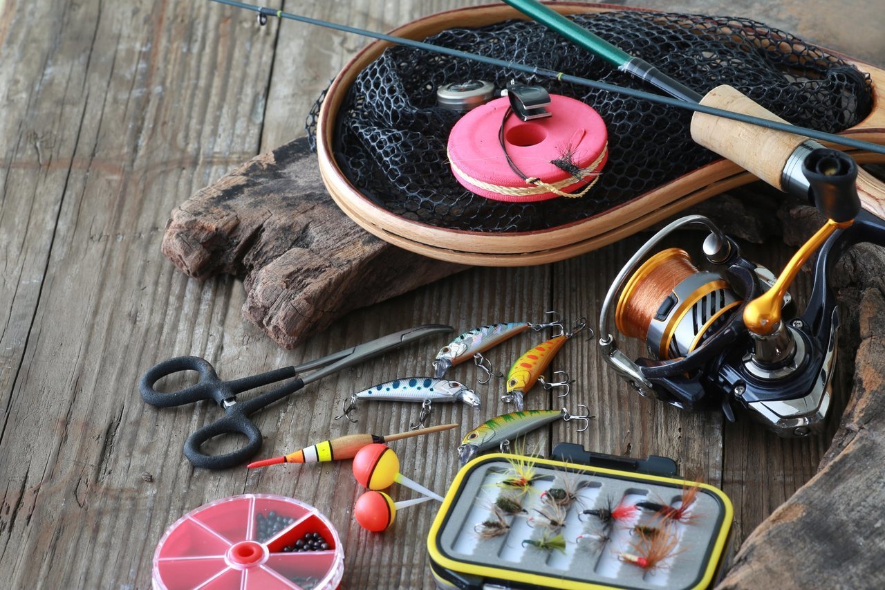 釣り具の写真