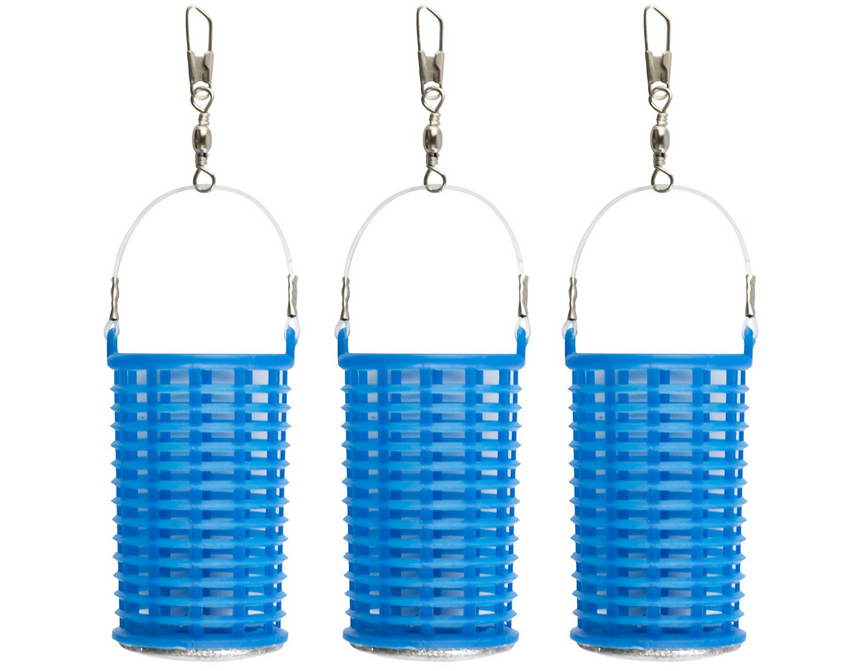 アミエビを入れて魚を集めるためのカゴ