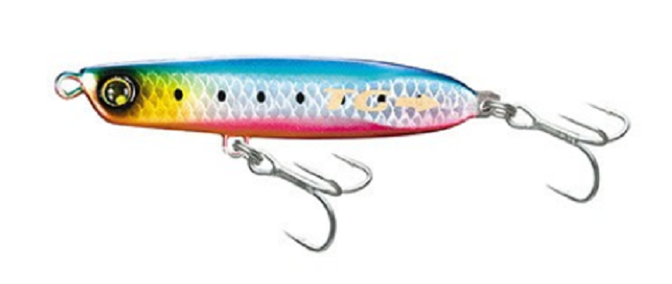 サーフヒラメゲーム専用のメタルジグのアップ写真