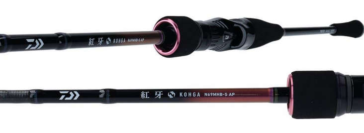 紅牙ロッドのアップ写真