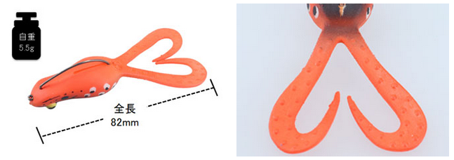 カーリーテールのアップ写真