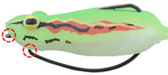 フックセットのアップ写真