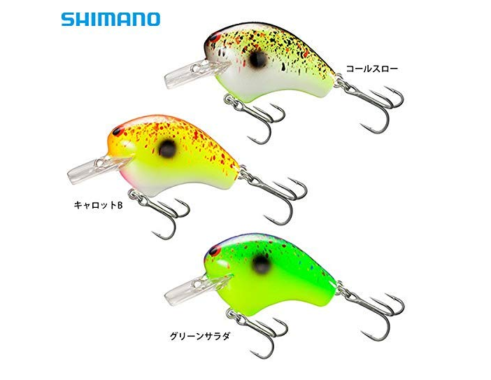 マクベスシリーズのクランクベイトのアップ写真