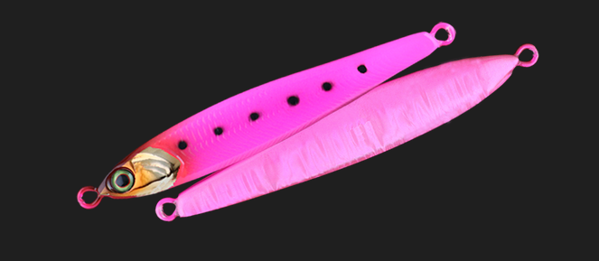 シーバス用メタルジグのアップ写真