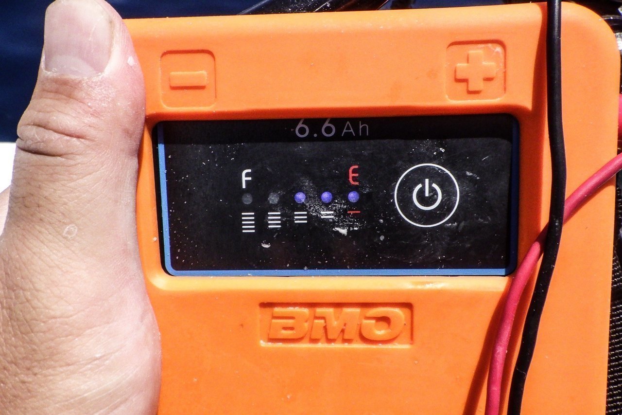 リチウムイオンバッテリーの写真