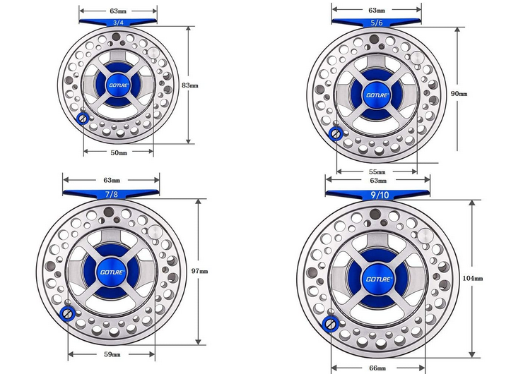 フライリールのアップ写真