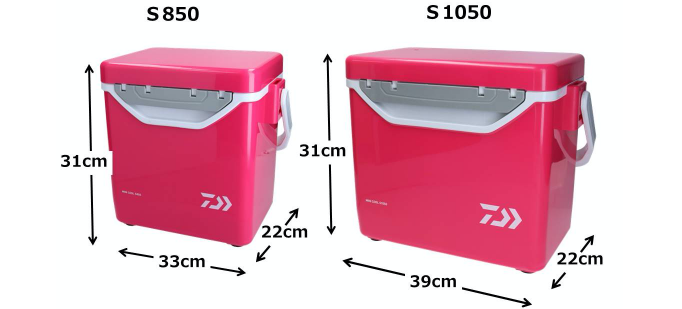 クーラーボックスのアップ写真