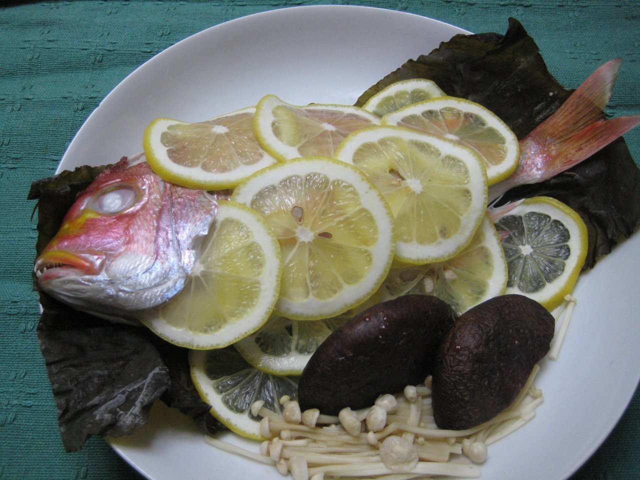 キダイの酒蒸し