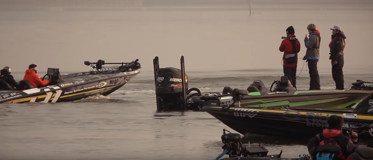 試合風景の写真