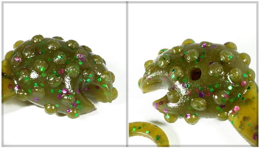 ワームのアップ写真